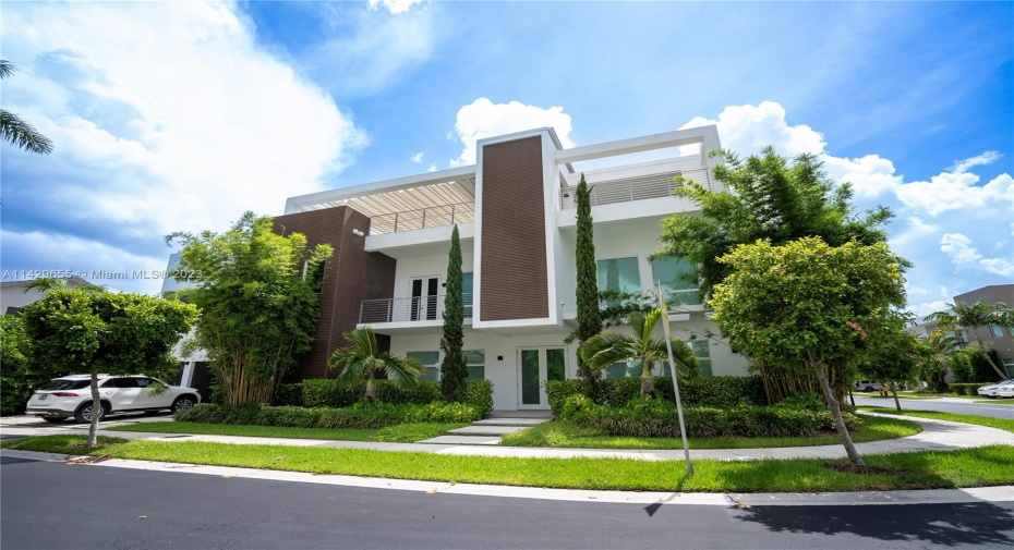 Front of Structure