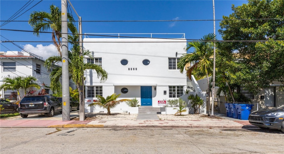 Front of Structure