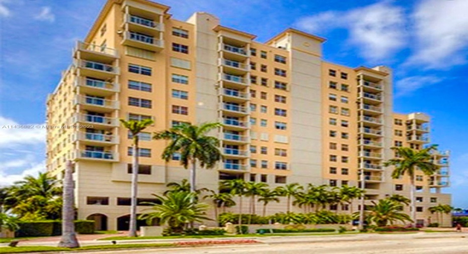 Front of Structure