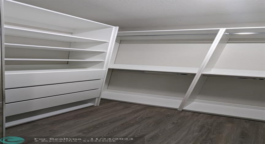 Master Walk-in closet