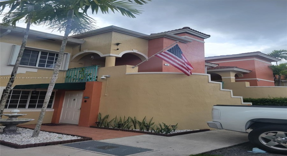 Front of Structure