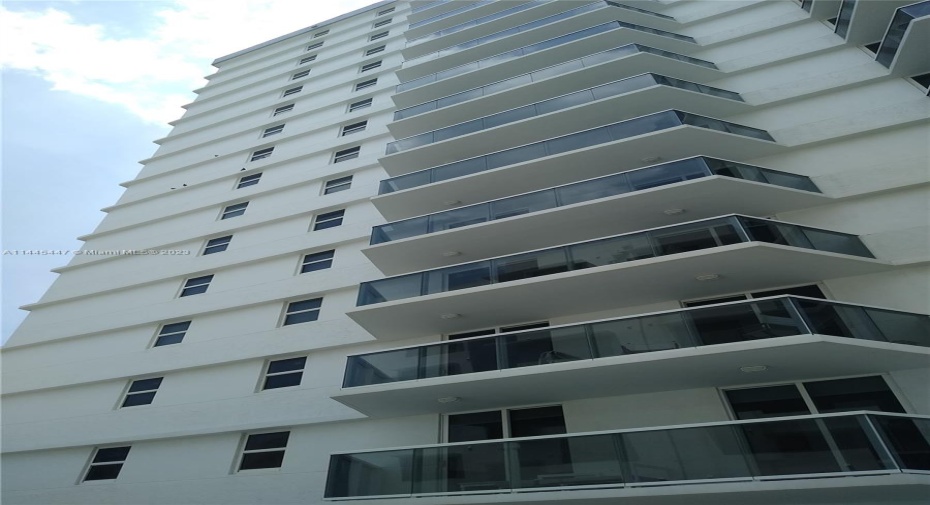 Front of Structure