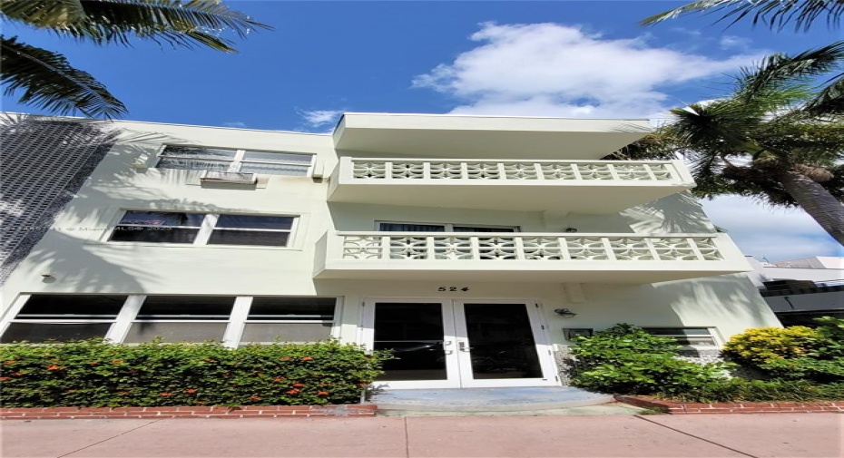 Front of Structure
