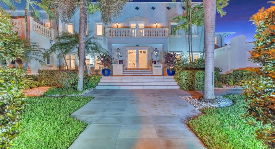 Front of Structure