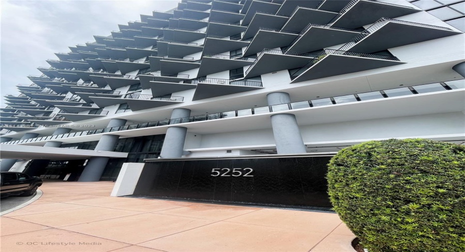 Front of Structure