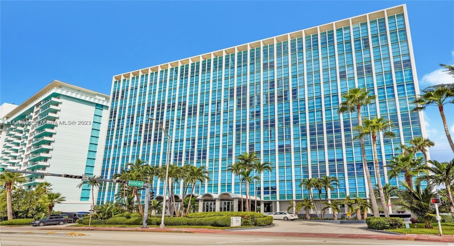 Front of Structure