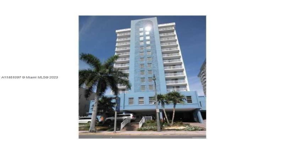 Front of Structure