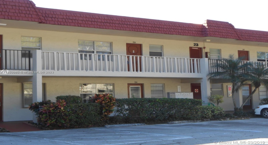 Front of Structure