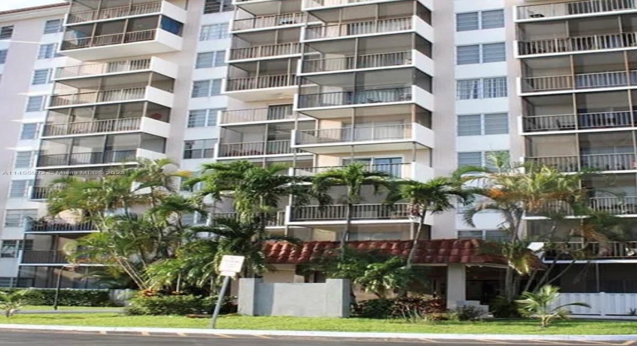 Front of Structure