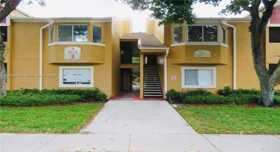 Front of Structure