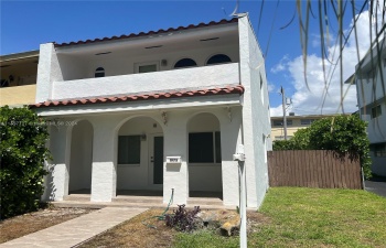 Front of Structure