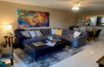 Living and dining room