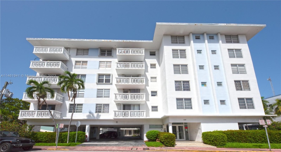Front of Structure