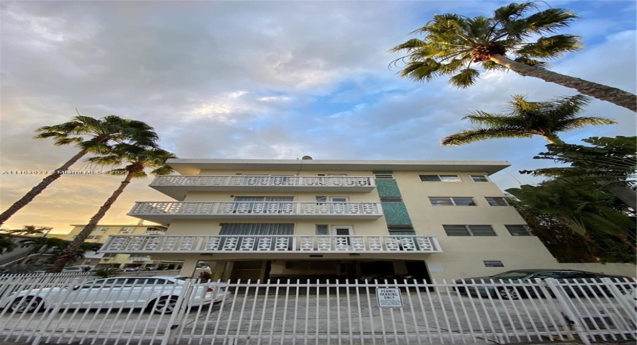 Front of Structure