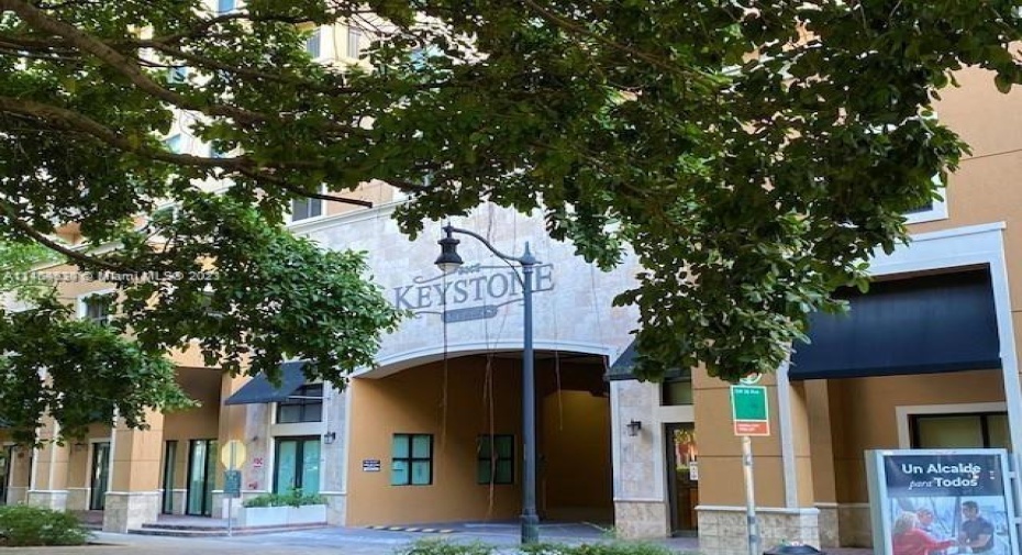 Front of Structure