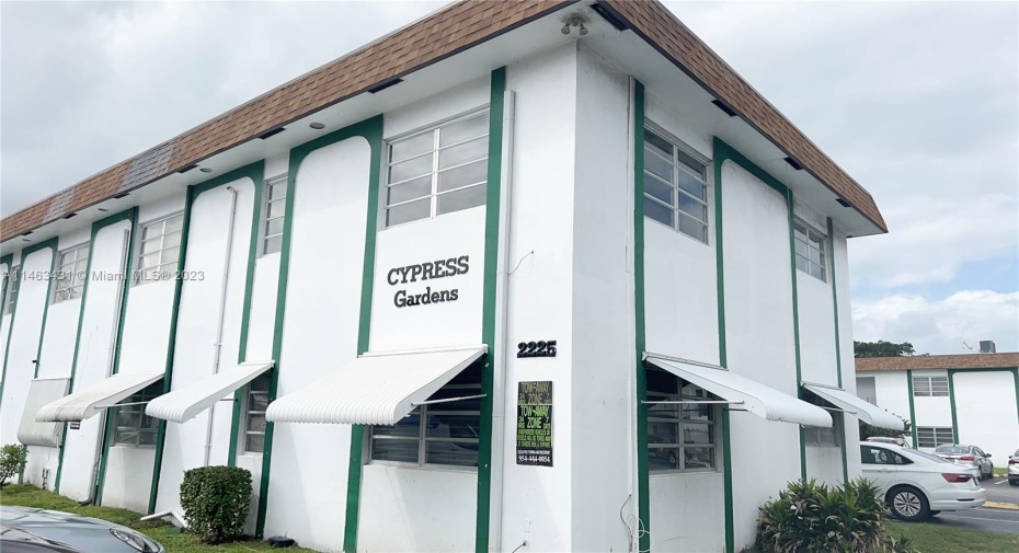 Front of Structure