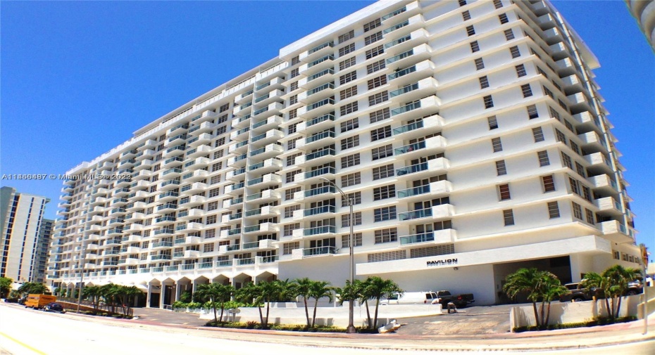Front of Structure
