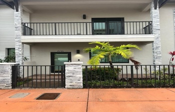 Front of Structure
