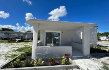 Front of Structure