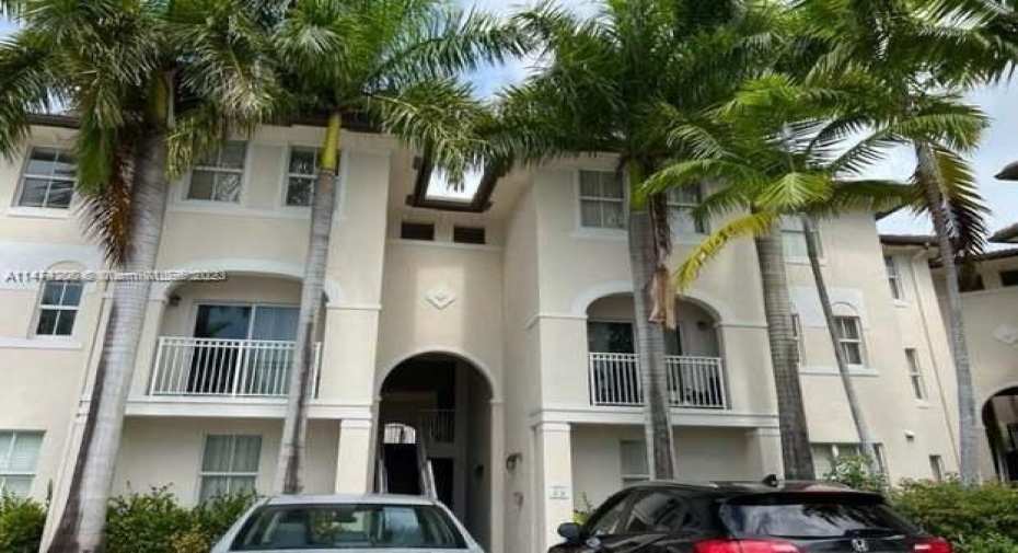 Front of Structure