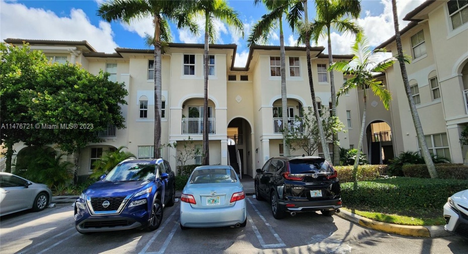 Front of Structure