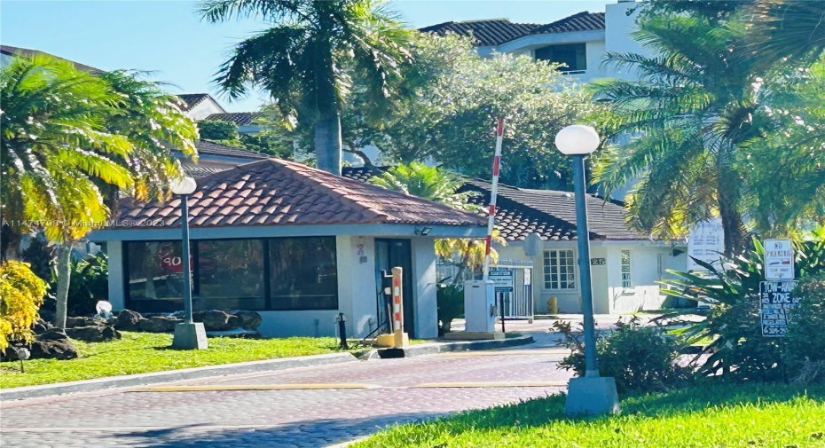Front of Structure