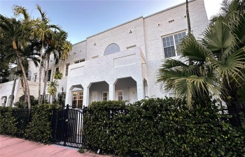 Front of Structure