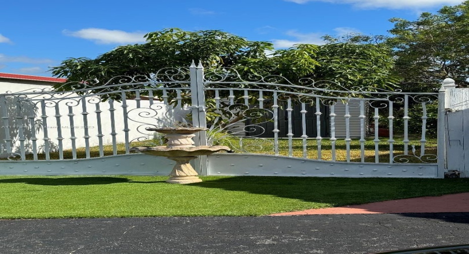 Front of Structure