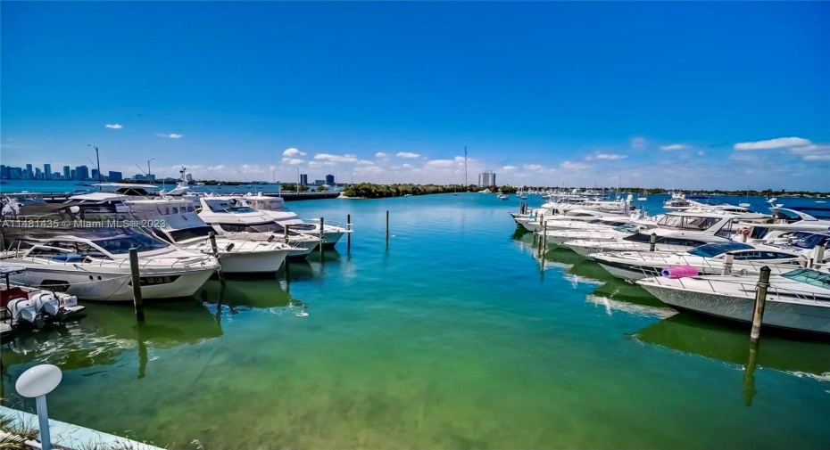 Bay Views from beautiful unit for rent in North Bay Vllage by Andrea Guzman