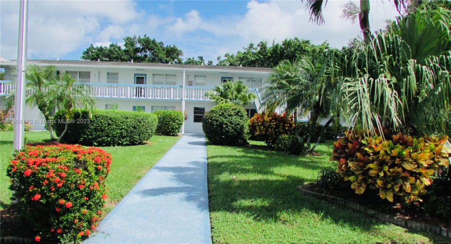 Front of Structure