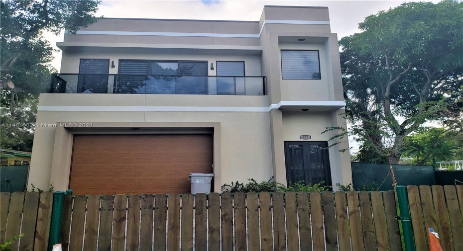 Front of Structure