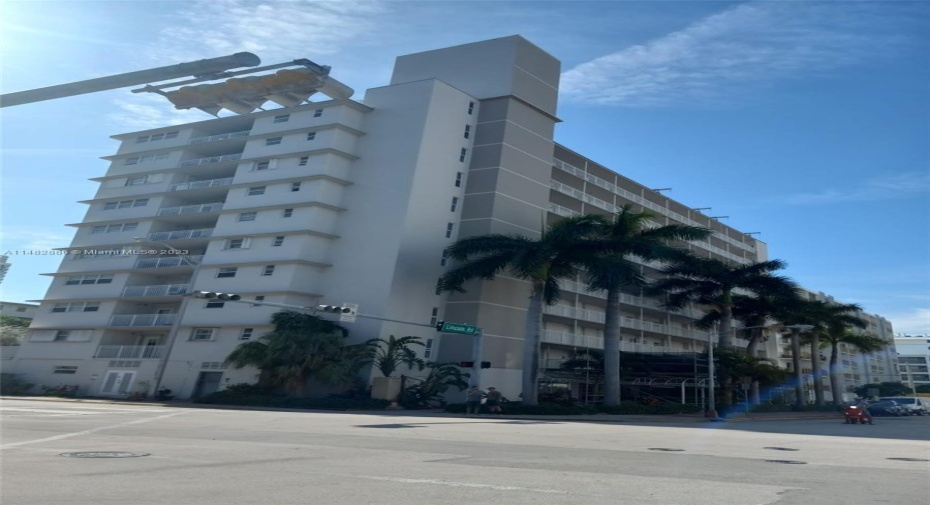 Front of Structure