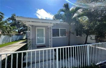 Front of Structure