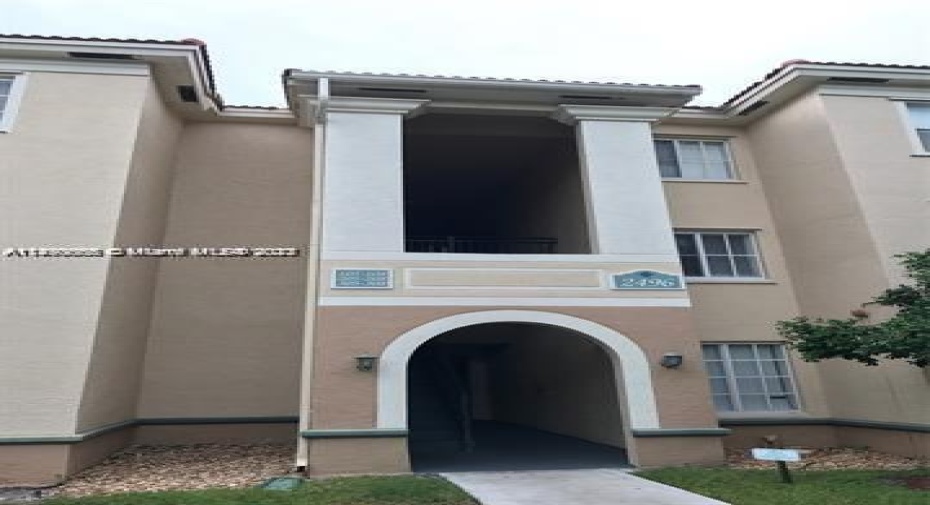 Front of Structure