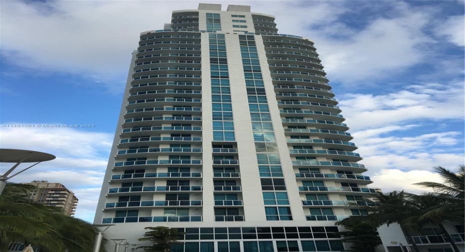 Front of Structure