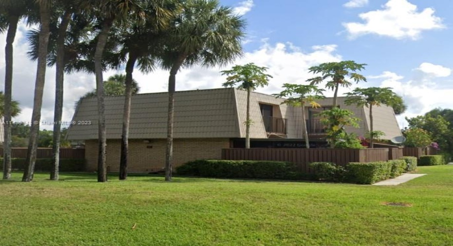 Front of Structure