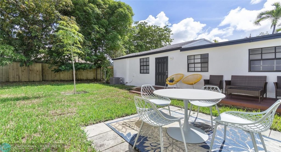 Front house backyard