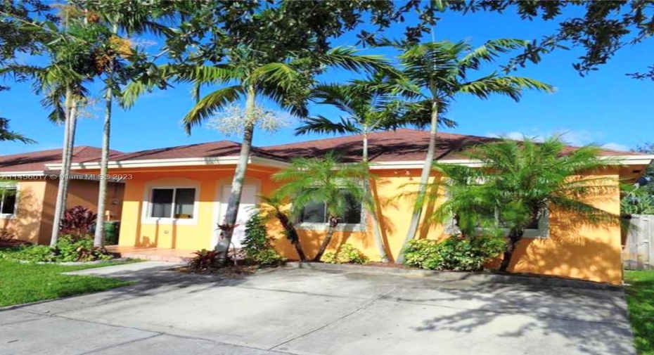 Front of Structure