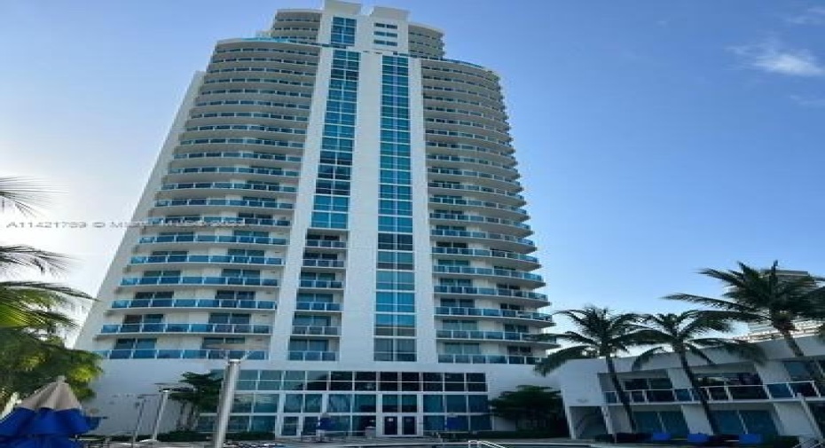 Front of Structure