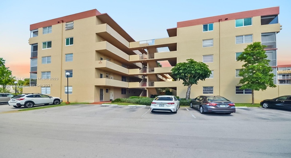 Front of Structure