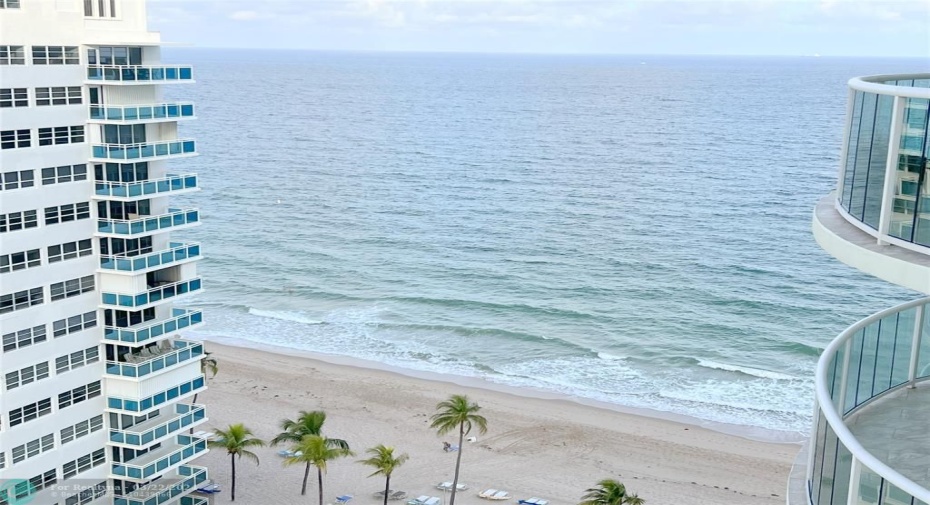 OCEAN VIEWS FROM BALCONY