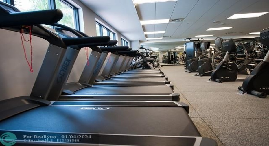 Resort inspired fitness center
