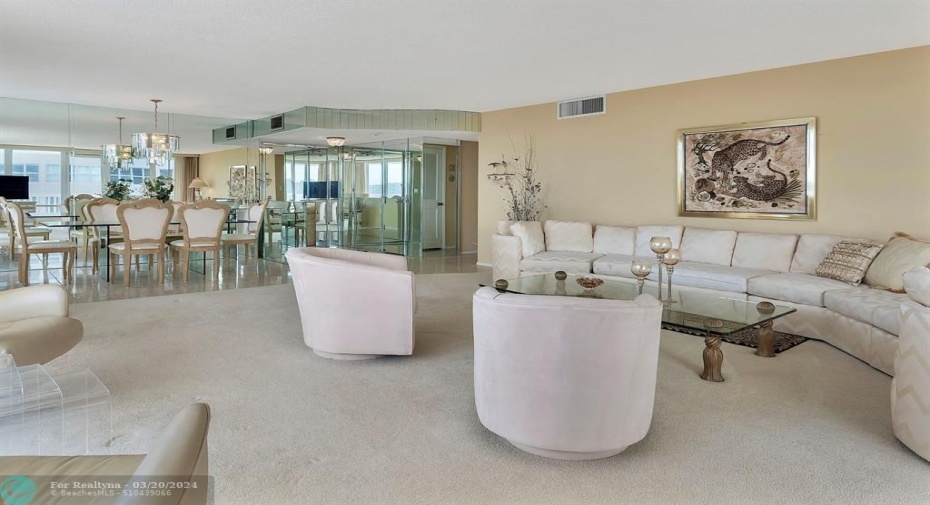 Spacious Living Room