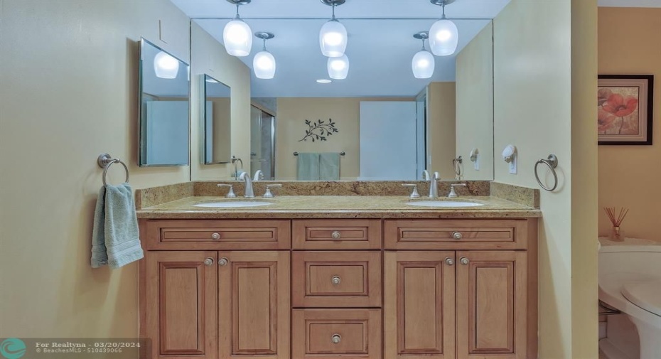 Double Vanity Master Bathroom