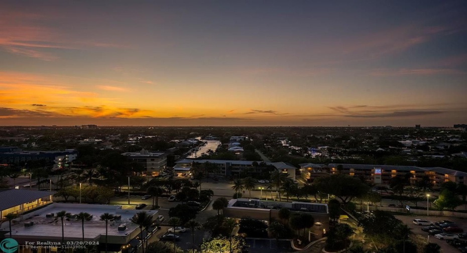 Sunset from Balcony