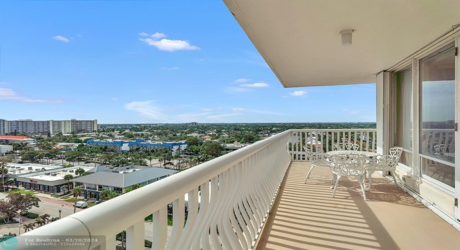 City View from the Wrap  Around Balcony