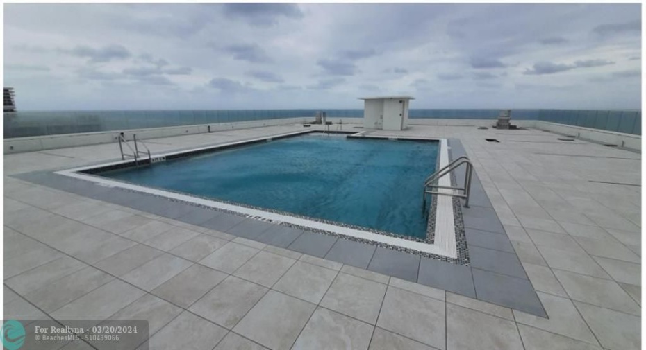 New Rooftop Pool