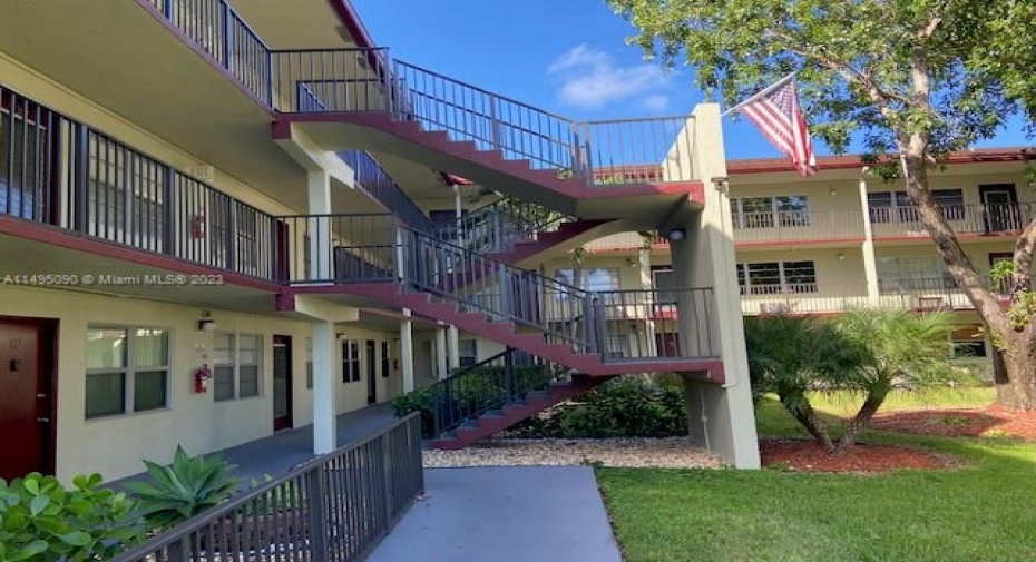 Front of Structure