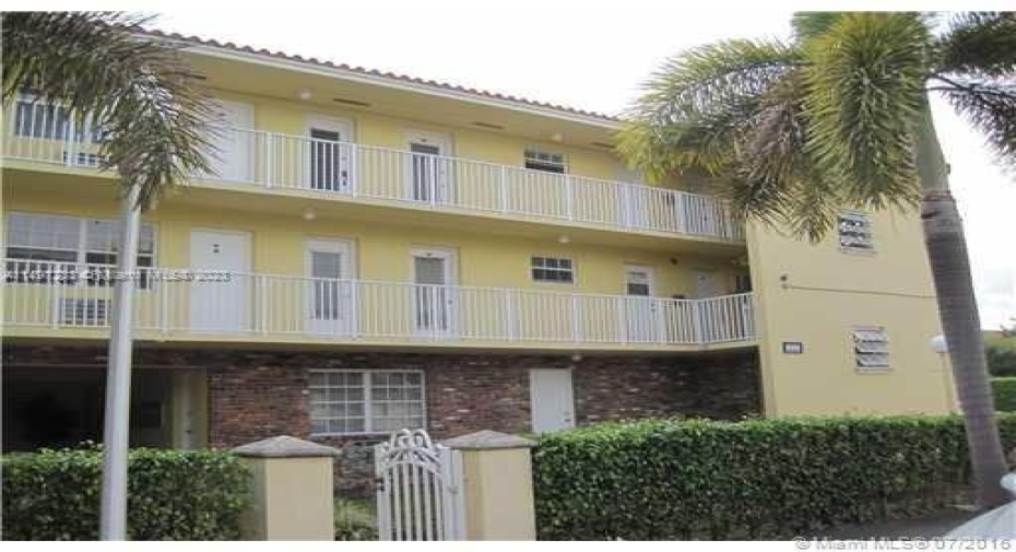 Front of Structure