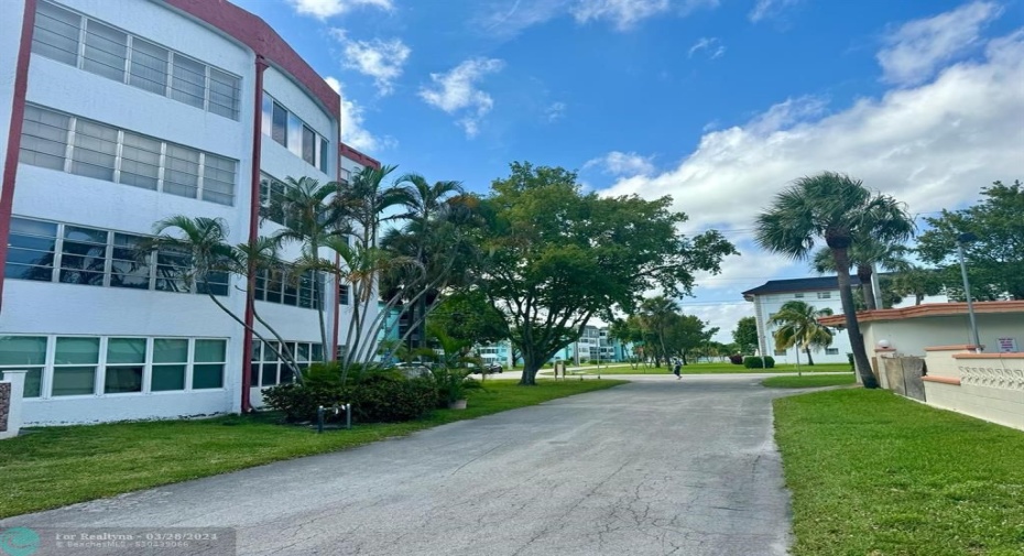 Condominium entrance